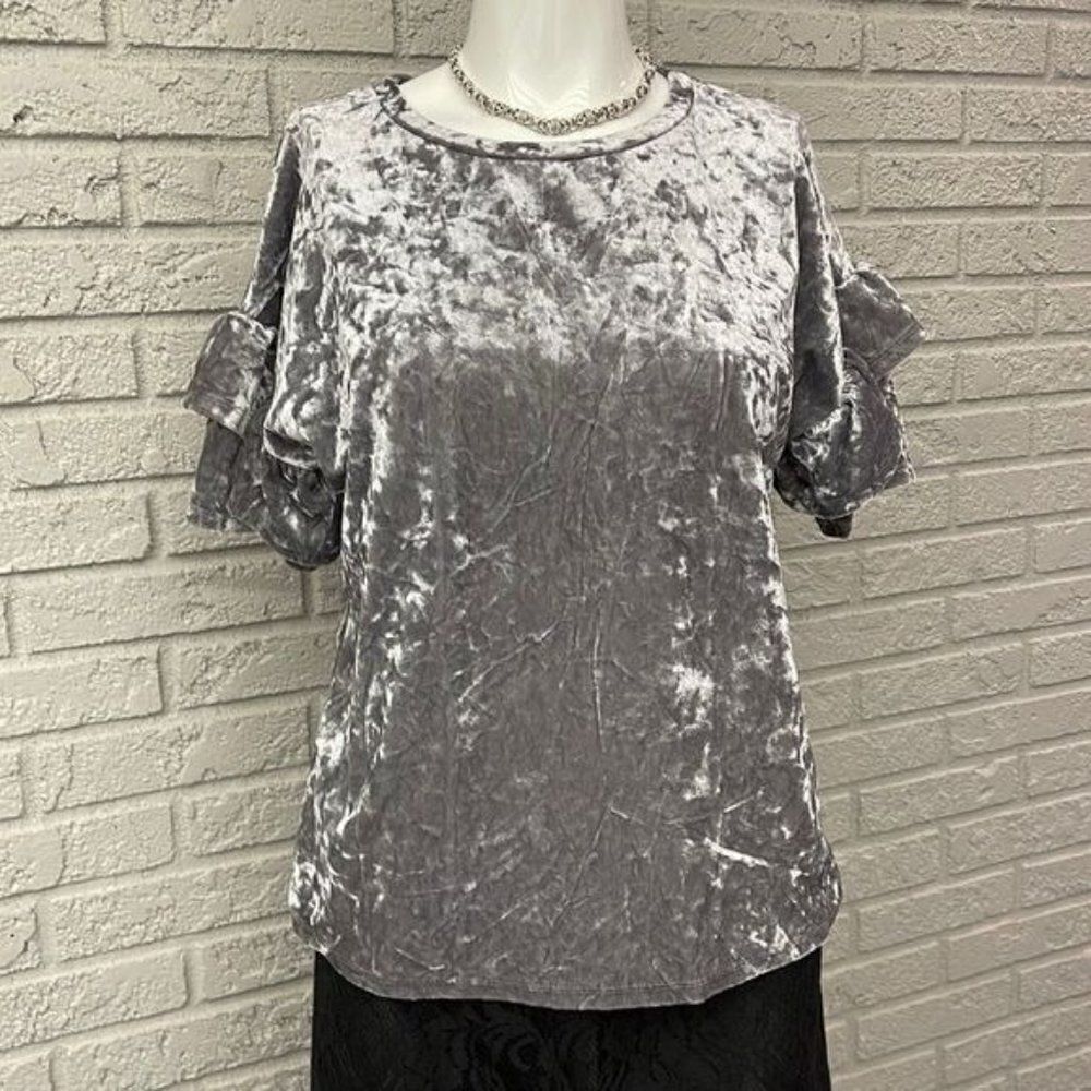 Mossimo Supply Co. Velour Top Size S